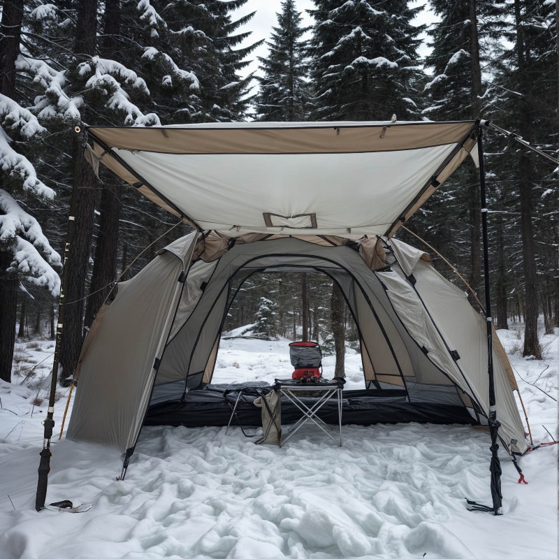 Grow Tent 4X4 - Outdoor Fireproof Hot Tent 2 Person