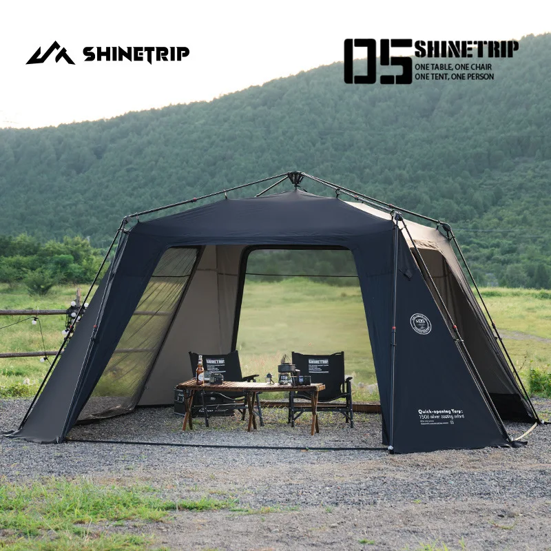 Grow Tent 4X4 - ShineTrip Oversized Dome Tent Quick Setup