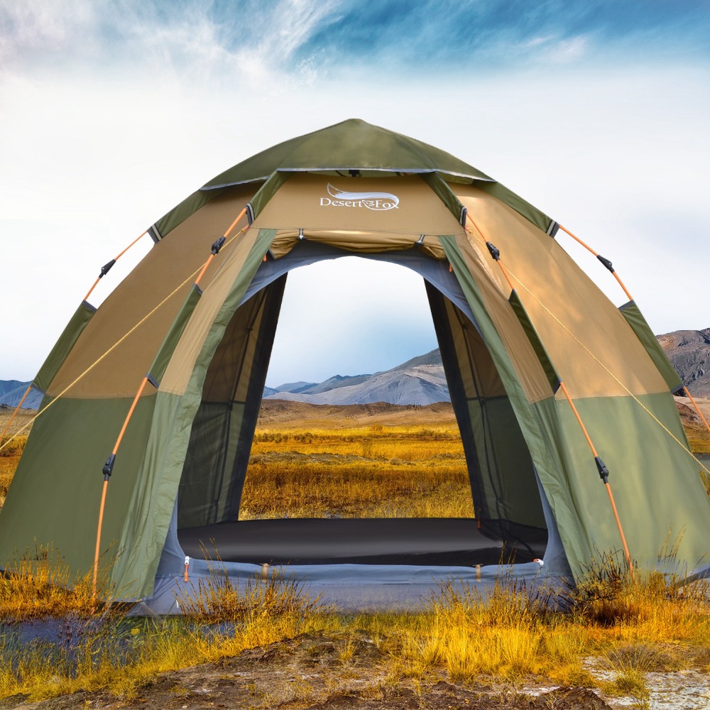 Desert&Fox 3-4 Person Dome Aut - Grow Tent 4X4 review and price