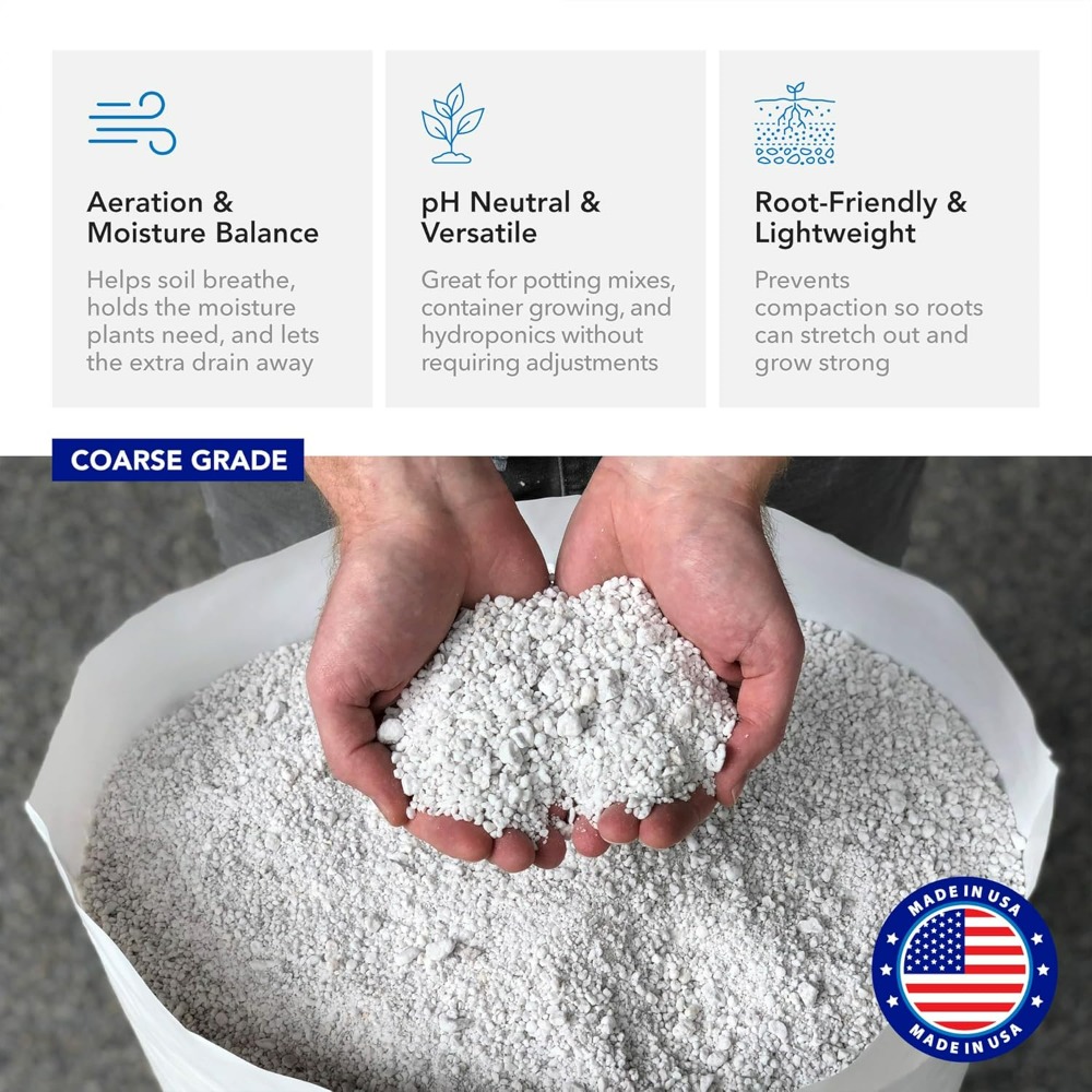 Supreme Perlite Coarse Horticu - Horticulture Soil Perlite review and price