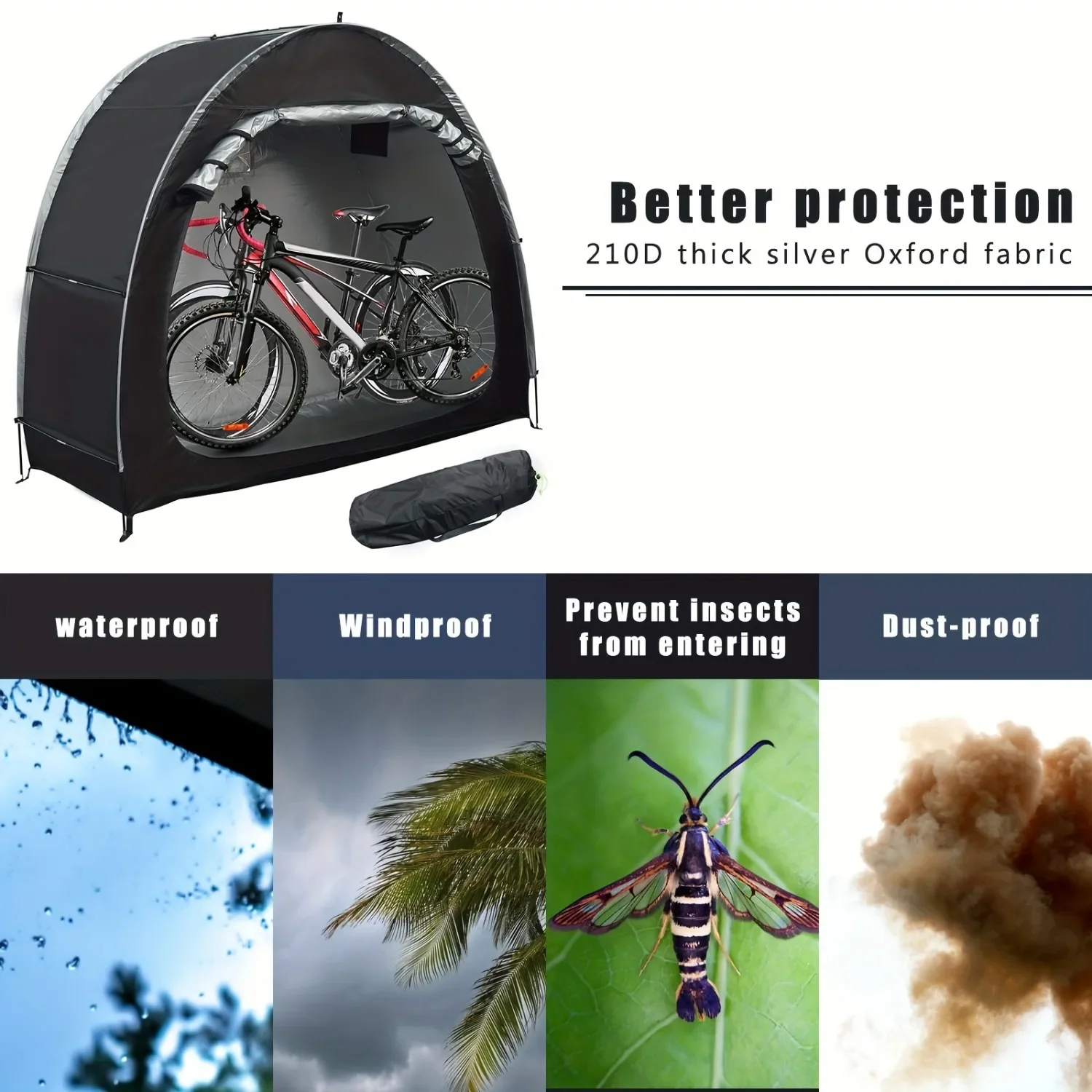 Bike Storage Shed Tent Spaciou - Grow Tent 4X4 review and price