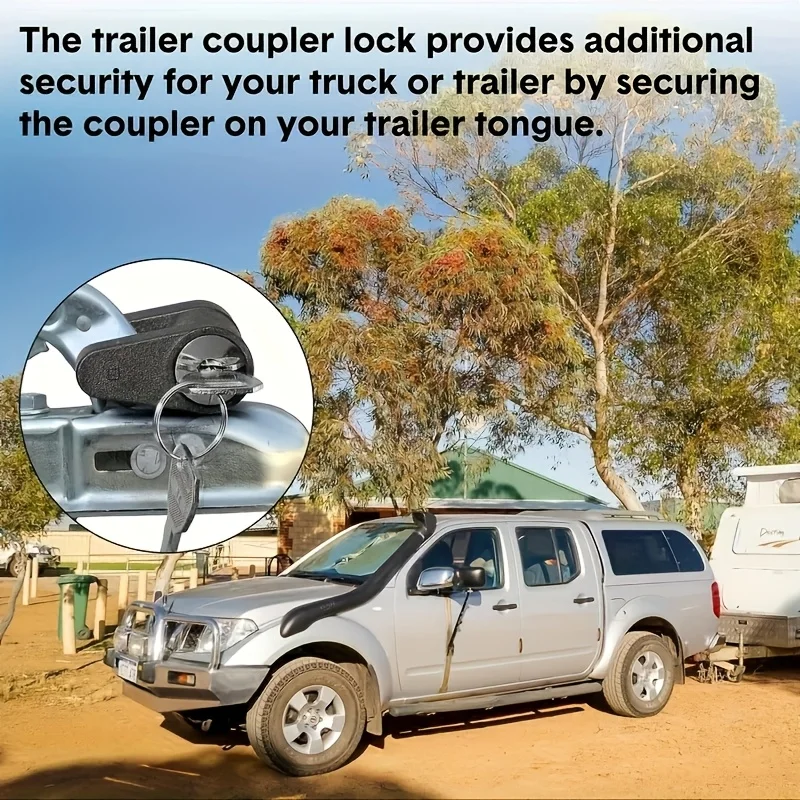 Trailer Hitch Lock, it feature - Urban Farming Equipment review and price
