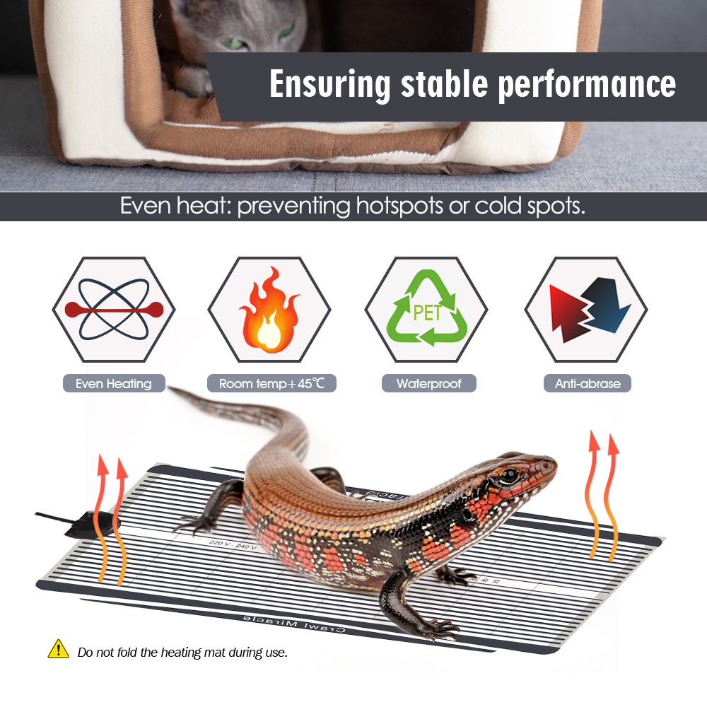 5W 15W 25W 35W Graphene Reptil - Seedling Heat Pad review and price