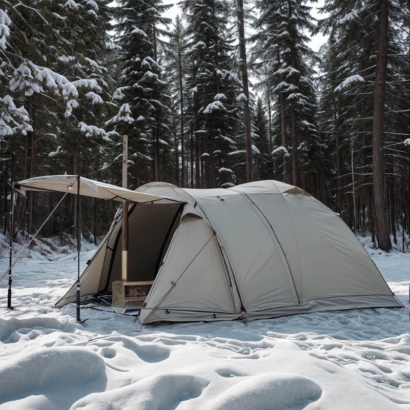 Outdoor Fireproof Hot Tent 2 P - Grow Tent 4X4 review and price