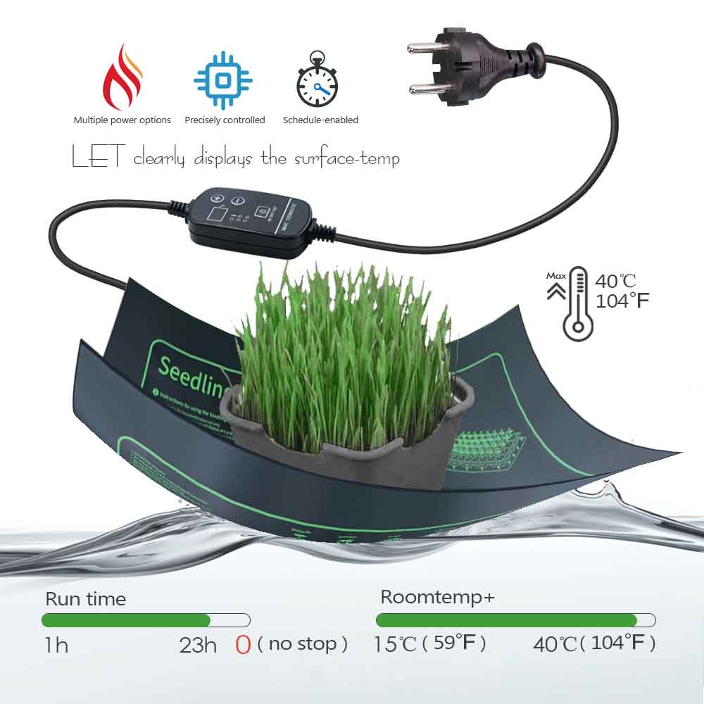 7-100W Plants Heating Pad with - Seedling Heat Pad review and price