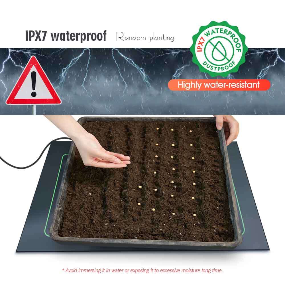 7-100W Plants Heating Pad with - Seedling Heat Pad review and price