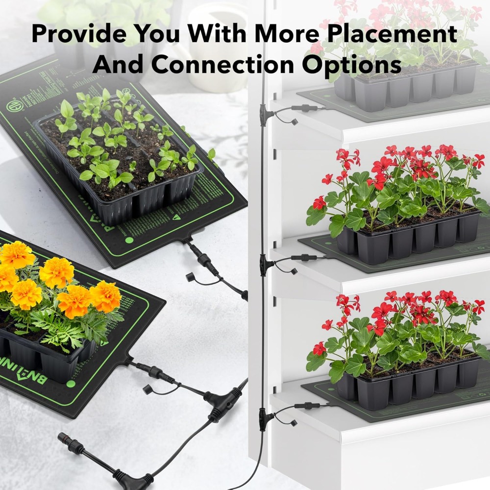 Seedling Heat Mat 10x20.75 Inc - Seedling Heat Pad review and price