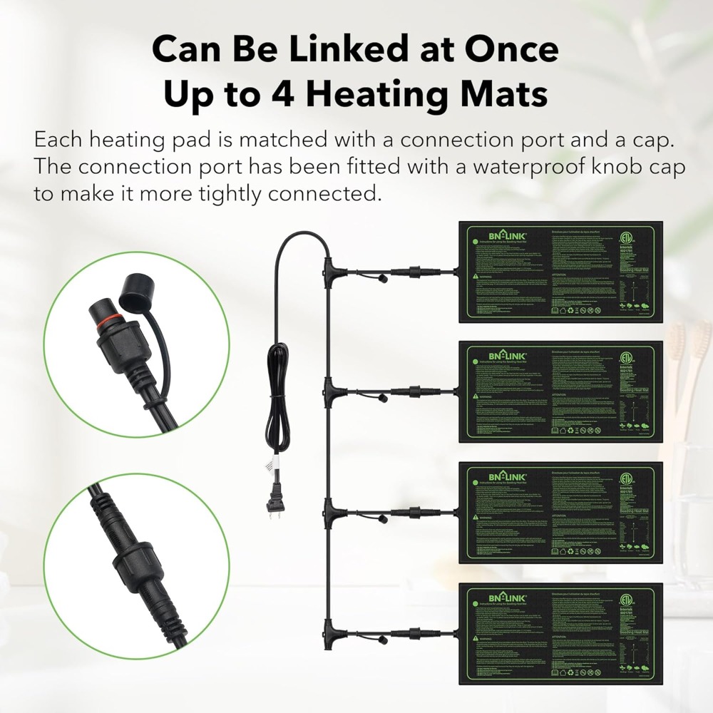 Seedling Heat Mat 10x20.75 Inc - Seedling Heat Pad review and price