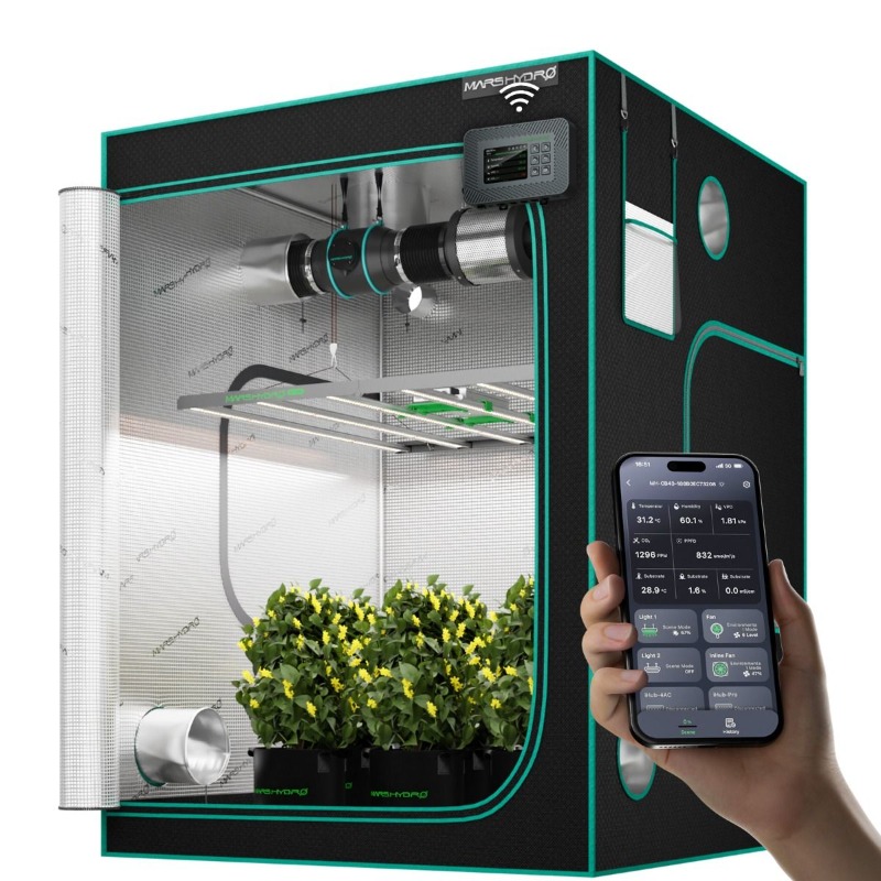 480W 4x4ft 120x120cm FC4800 EV - Grow Tent 4X4 review and price