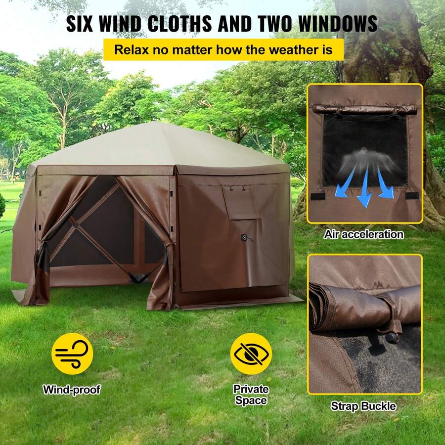 Gazebo Screen Tent, Pop Up Gaz - Grow Tent 4X4 review and price