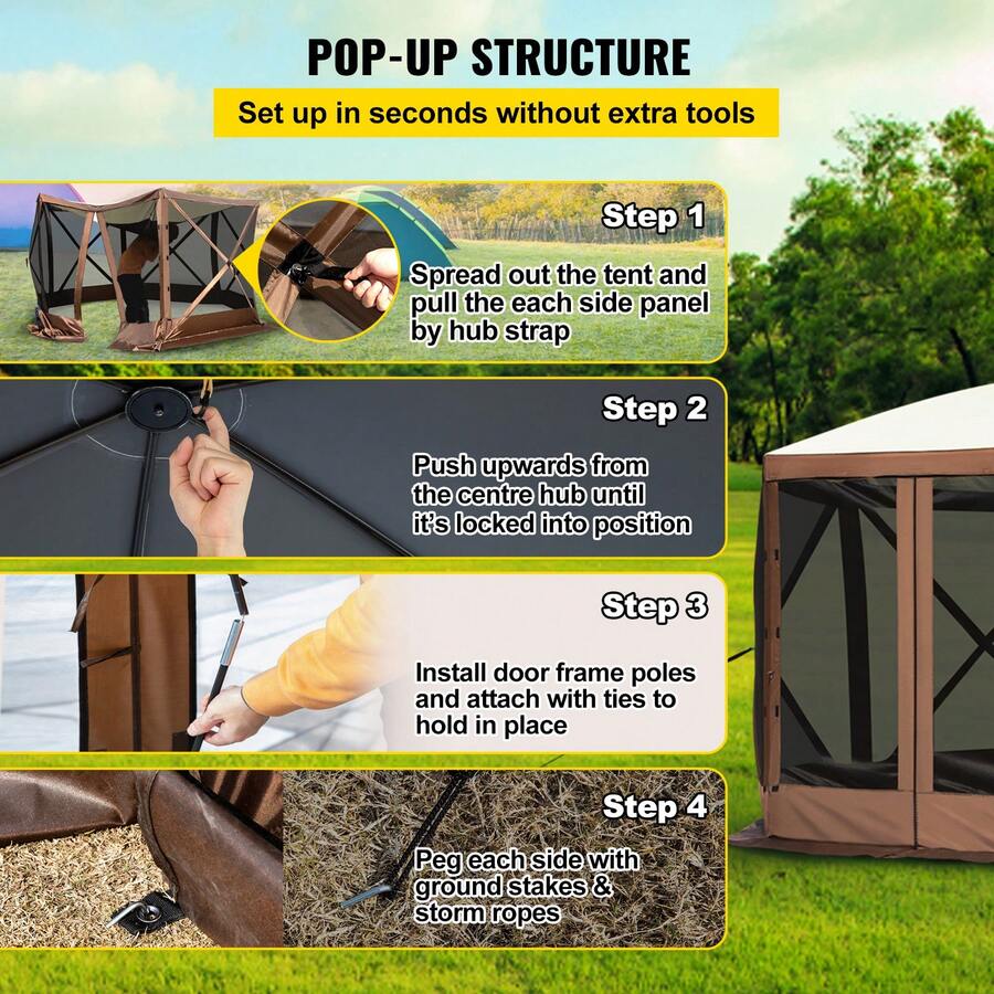 Gazebo Screen Tent, Pop Up Gaz - Grow Tent 4X4 review and price