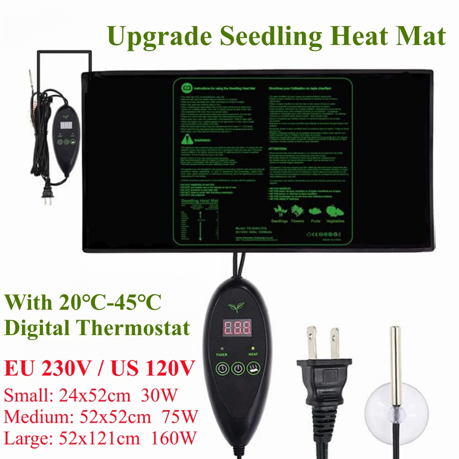 3 Sizes Upgrade Seedling Heat  - Seedling Heat Pad review and price