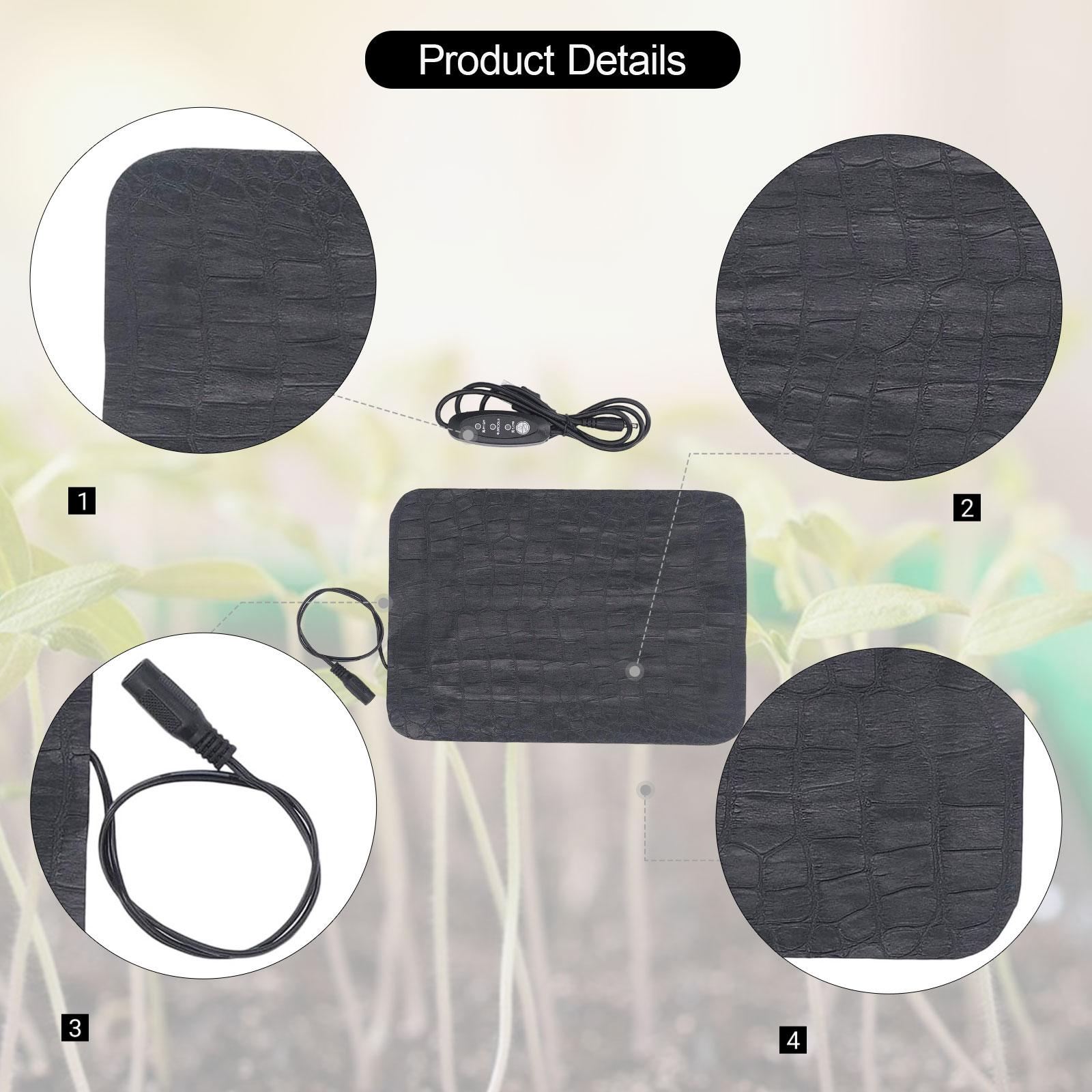Hydroponic Heat Mat for Seedli - Seedling Heat Pad review and price