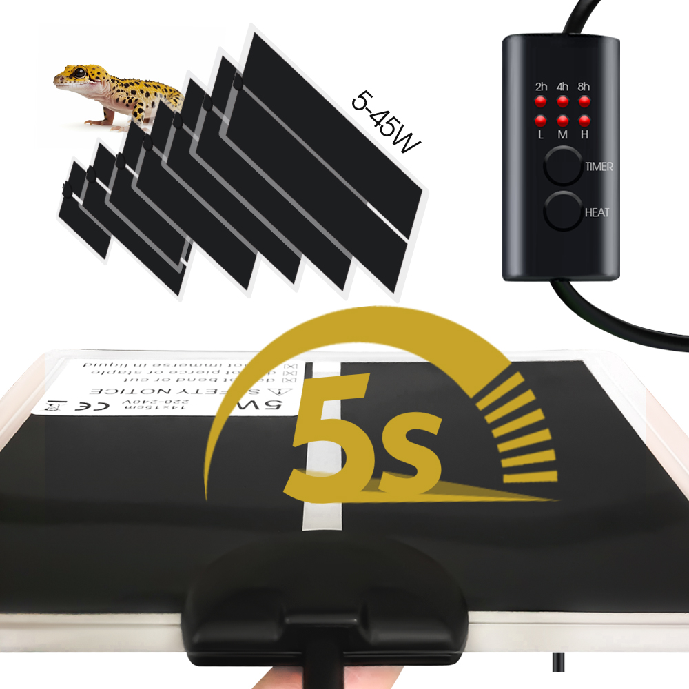 EU Plug 5-20W Reptiles Adjusta - Seedling Heat Pad review and price