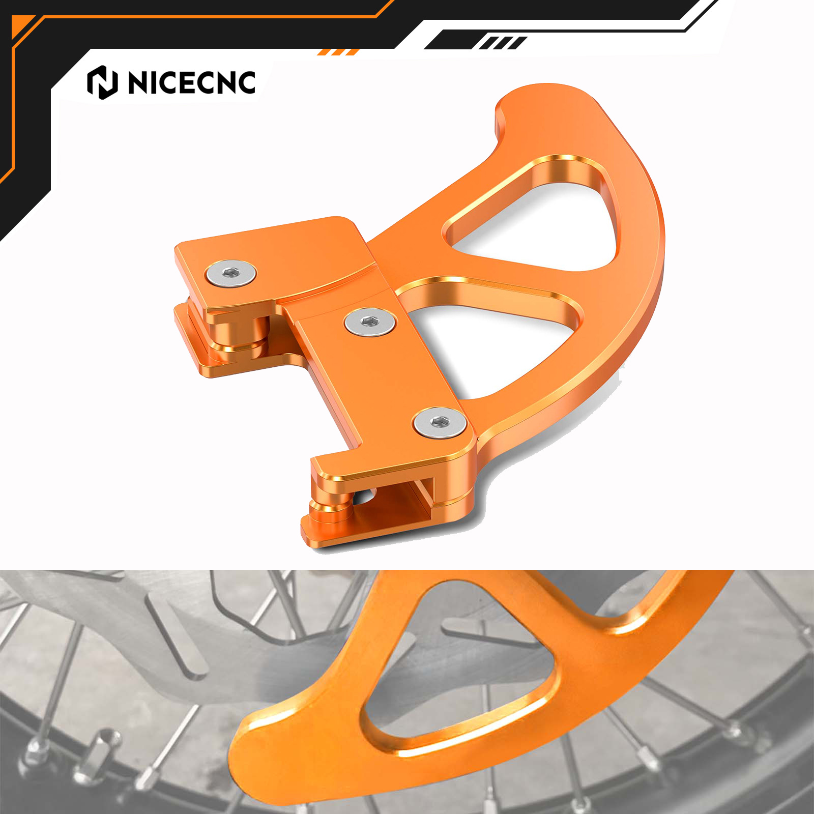 NICECNC Rear Brake Disc Guard  - Husqvarna Chainsaw 450 review and price