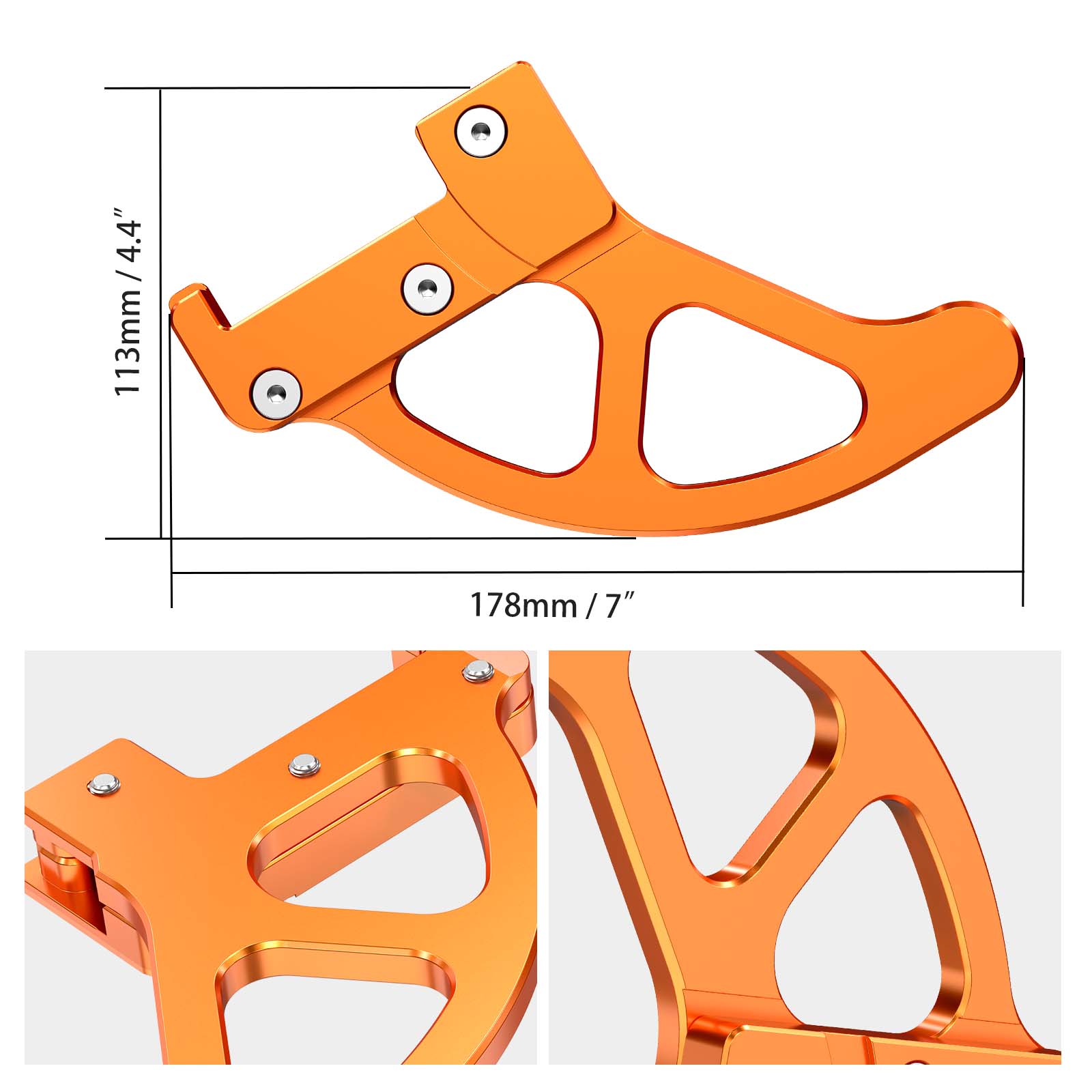 NICECNC Rear Brake Disc Guard  - Husqvarna Chainsaw 450 review and price