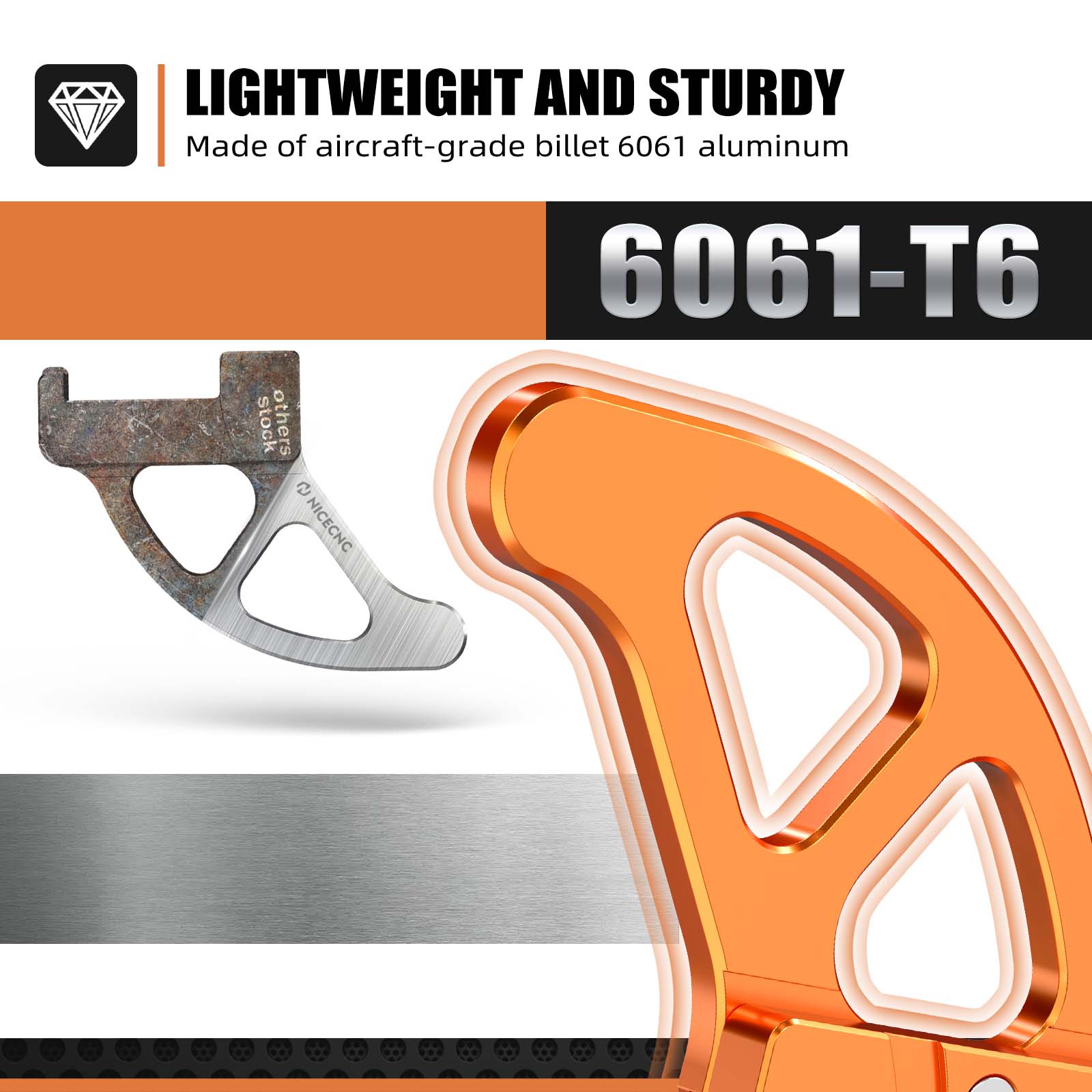NICECNC Rear Brake Disc Guard  - Husqvarna Chainsaw 450 review and price
